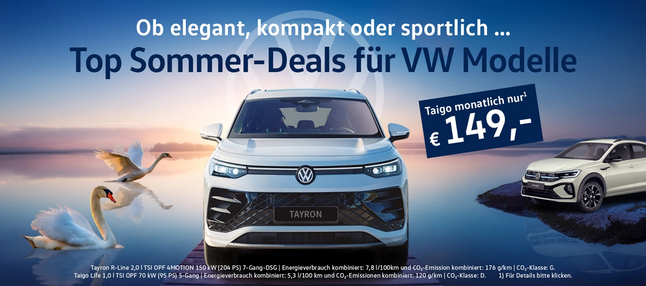 VW Summer Deals