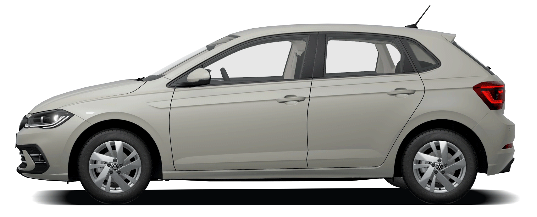 Seitenansicht Polo VW Neuwagenoffensive