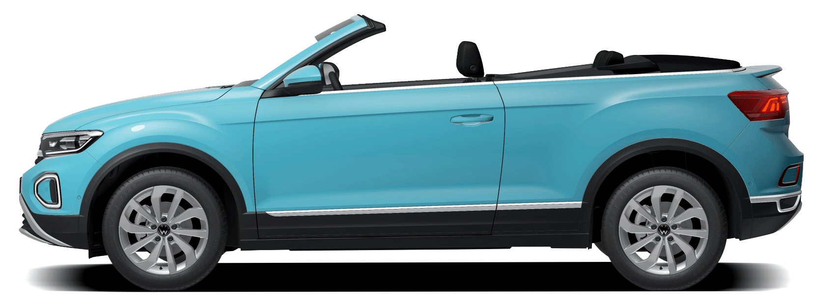 Seitenansicht T-Roc Cabrio VW Neuwagenoffensive
