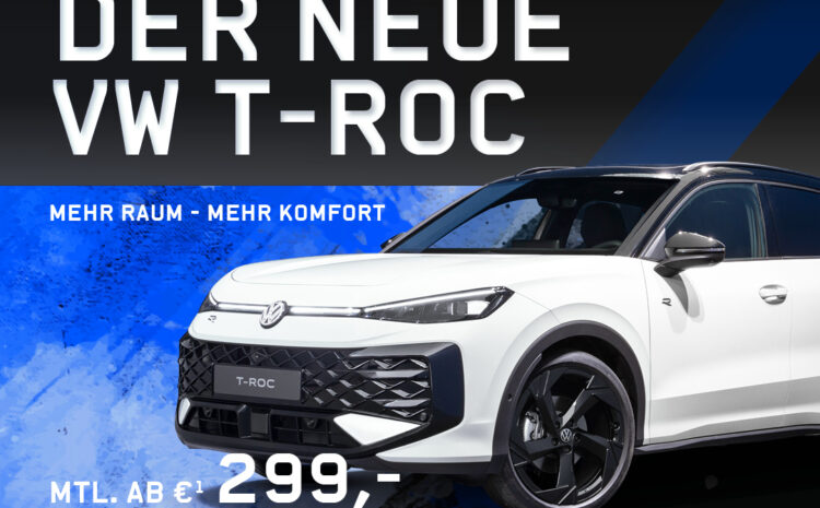  Der neue T-Roc